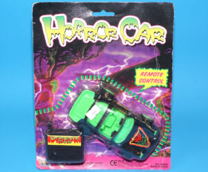 HORROR CAR REMOTE CONTROL PORSCHE MOC MOSC 1995 SHARP FORCE CHINA BOOTLEG TOY