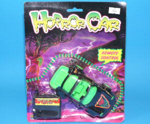 HORROR CAR REMOTE CONTROL PORSCHE MOC MOSC 1995 SHARP FORCE CHINA BOOTLEG TOY