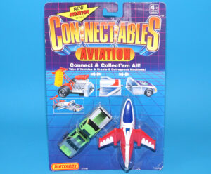 MATCHBOX CONNECTABLES AVIATION MOC MOSC EURO CARD 1989 MBX MINIATURES