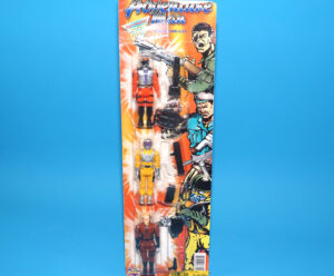 ADVENTURE MAN ACTION FIGURES 3-PACK MOC MOSC EURO CARD 1992 FUN MAKER KAIDO MAGIC READ