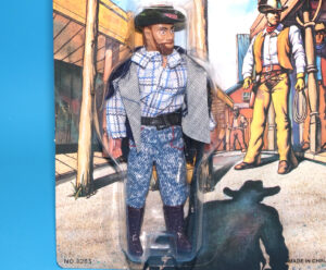 WESTERN HEROES FULLY POSABLE ACTION FIGURE MOC MOSC 1990 CHINA BOOTLEG MOTU KO