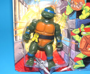 TURTLES FIGHTERS HEROES IN A HALF-SHELL LEONARDO MOC MOSC 1993 CHINA BOOTLEG
