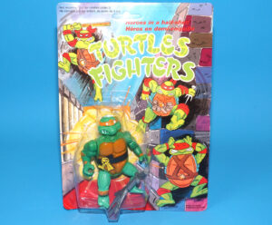 TURTLES FIGHTERS HEROES IN A HALF-SHELL MICHAELANGELO MOC MOSC 1993 CHINA BOOTLEG