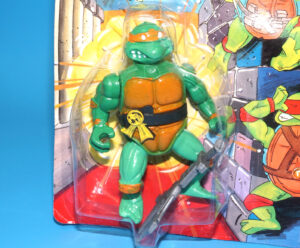 TURTLES FIGHTERS HEROES IN A HALF-SHELL MICHAELANGELO MOC MOSC 1993 CHINA BOOTLEG