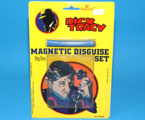 DICK TRACY MAGNETIC DISGUISE SET BIG BOY MOC MOSC SEALED CARD 1990 IMPERIAL