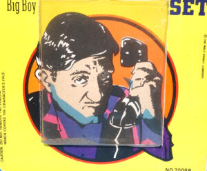 DICK TRACY MAGNETIC DISGUISE SET BIG BOY MOC MOSC SEALED CARD 1990 IMPERIAL
