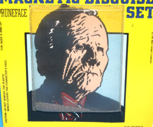 DICK TRACY MAGNETIC DISGUISE SET PRUNEFACE MOC MOSC SEALED CARD 1990 IMPERIAL