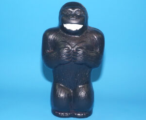 KING KONG 9″ BLOW MOLD MONEY BANK 1980s MEXICAN BOOTLEG MEXICO