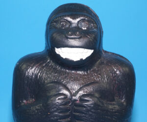 KING KONG 9″ BLOW MOLD MONEY BANK 1980s MEXICAN BOOTLEG MEXICO