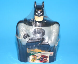 BATMAN ANIMATED SERIES BTAS CANDY CONTAINER SEALED UNUSED 1997 WHITMAN’S SOLID MILK PROMO