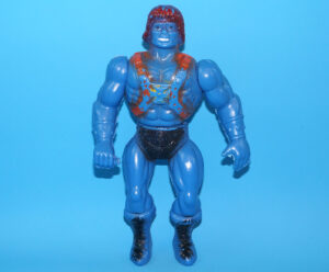 MOTU KO LOS AMOS 14″ FAKER BLOW MOLD TOY FIGURE 1985 MEXICAN BOOTLEG