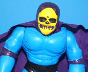 MOTU KO WCW LUCHA LIBRE MASKED INTERNATIONAL WRESTLING 10″ CUSTOM SKELETOR FIGURE 1990 BOOTLEG SPAIN