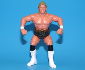 WCW WORLD CHAMPIONSHOP WRESTLING LEX LUGER 100% COMPLETE 1990 GALOOB