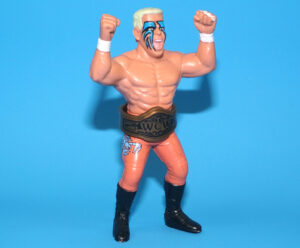 WCW WORLD CHAMPIONSHOP WRESTLING STING ORANGE PANTS 100% COMPLETE UK EXCLUSIVE 1990 GALOOB