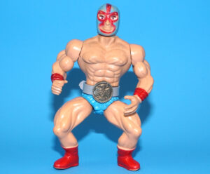 MOTU KO WRESTLING CHAMPIONS WRESTLER 100% COMPLETE 1987 CHINA BOOTLEG HEROES FIGHTERS