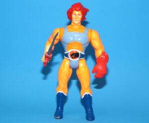 THUNDERCATS LION-O SOLID BACK THUNDERWINGS VARIANT 1987 LJN TOYS HTF