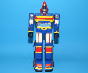 DENGEKI SENTAI CHANGEMAN DX CHOGOKIN CHANGE ROBO COMBINATIN ZORD NEAR COMPLETE 1985 BANDAI JAPAN