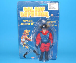 MOTU KO GALAXY DEFENDER SPACE HERO W. MOC EURO CARD 1989 HANG YIP HONG KONG BRAVESTARR COSMIC COWBOYS