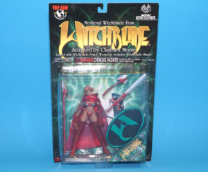 WITCHBLADE MEDIEVAL WITCHBLADE ACTION FIGURE MOC MOSC US CARD 1998 TOP COW