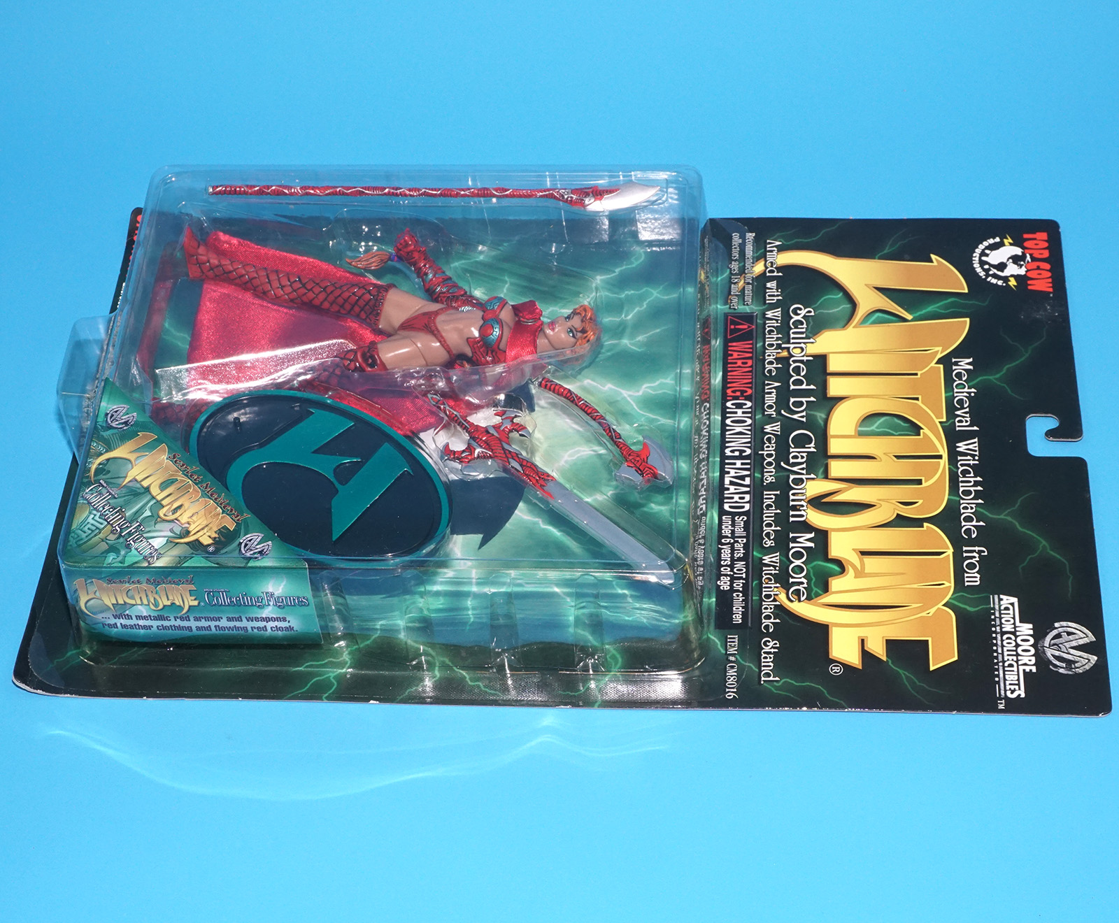 WITCHBLADE MEDIEVAL WITCHBLADE ACTION FIGURE MOC MOSC US CARD 1998 TOP COW - Image 6