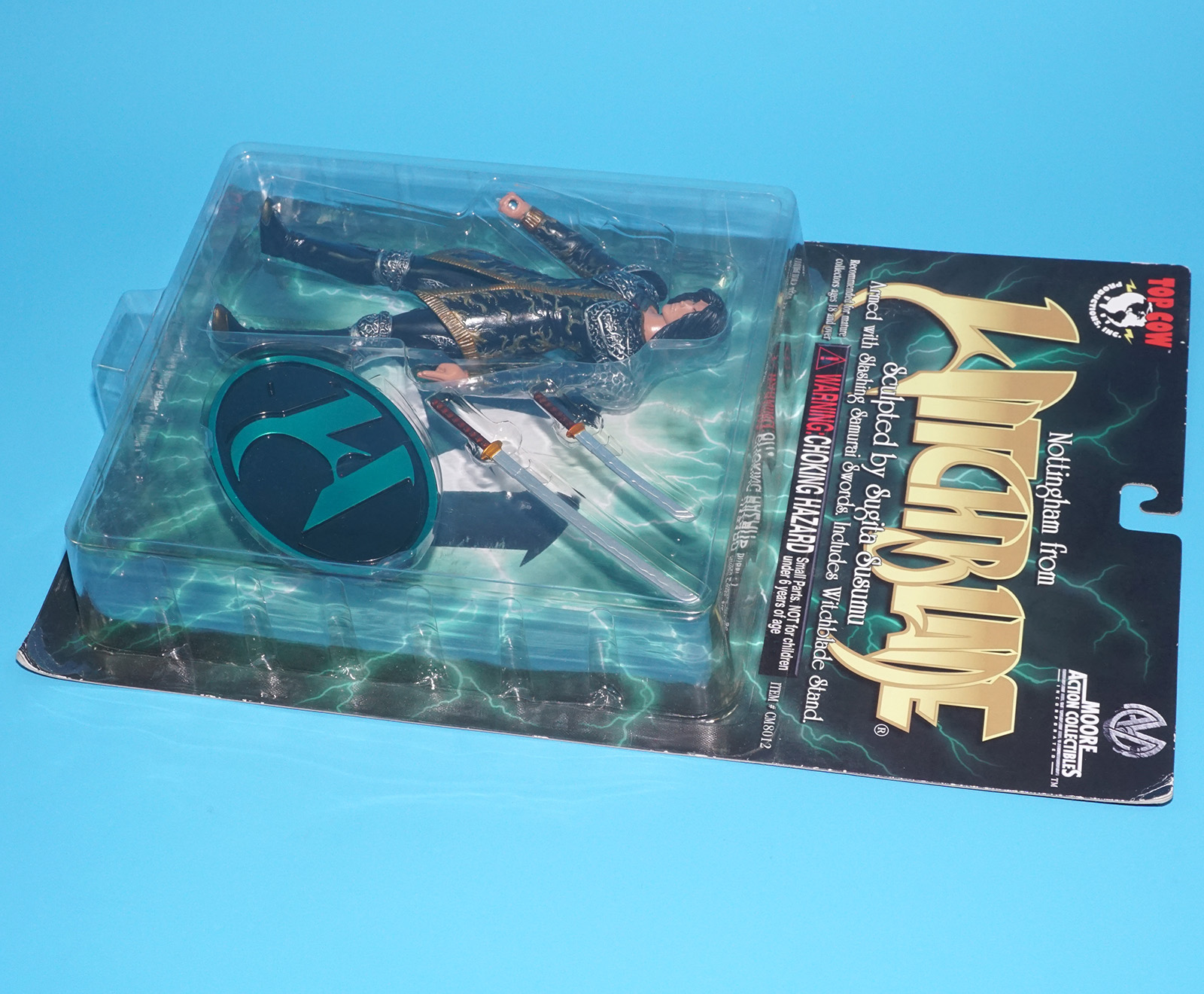 WITCHBLADE NOTTINGHAM ACTION FIGURE MOC MOSC US CARD 1998 TOP COW - Image 5