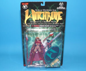 WITCHBLADE MEDIEVAL WITCHBLADE ACTION FIGURE MOC MOSC US CARD 1998 TOP COW