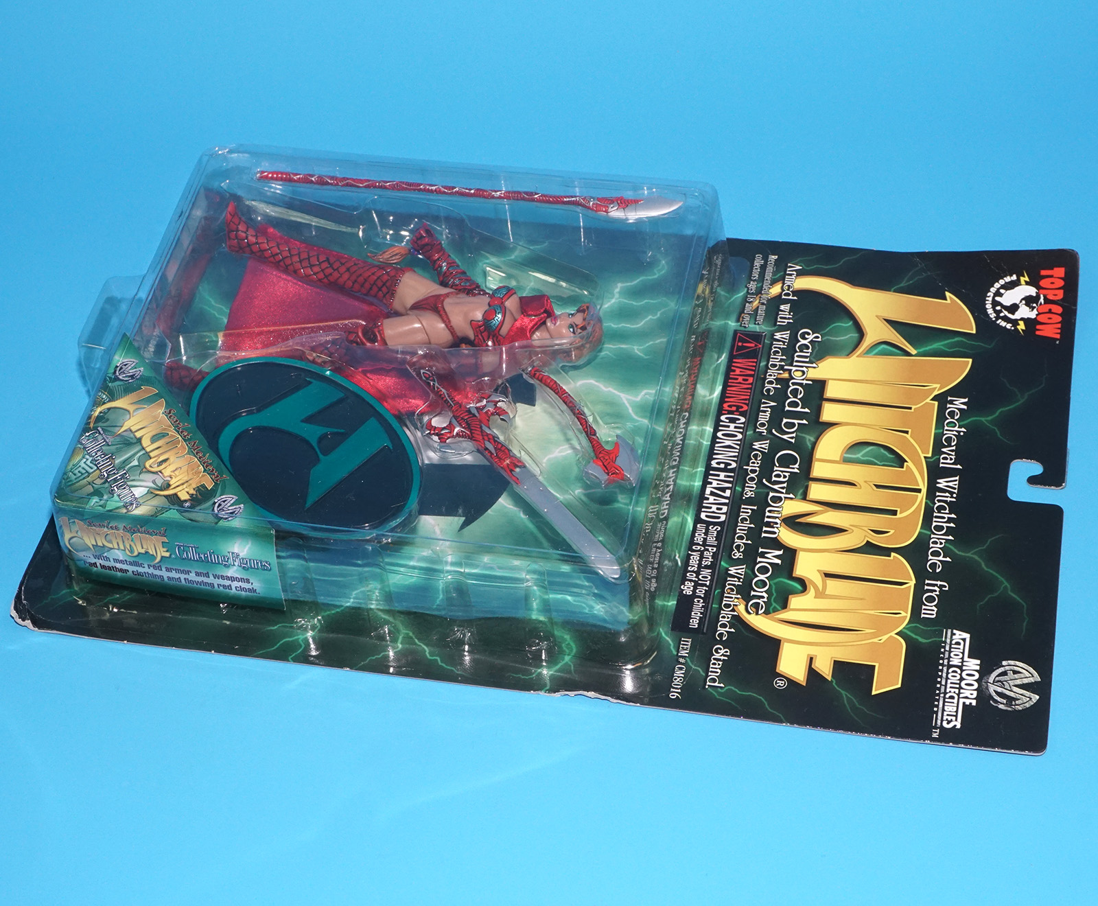 WITCHBLADE MEDIEVAL WITCHBLADE ACTION FIGURE MOC MOSC US CARD 1998 TOP COW - Image 5