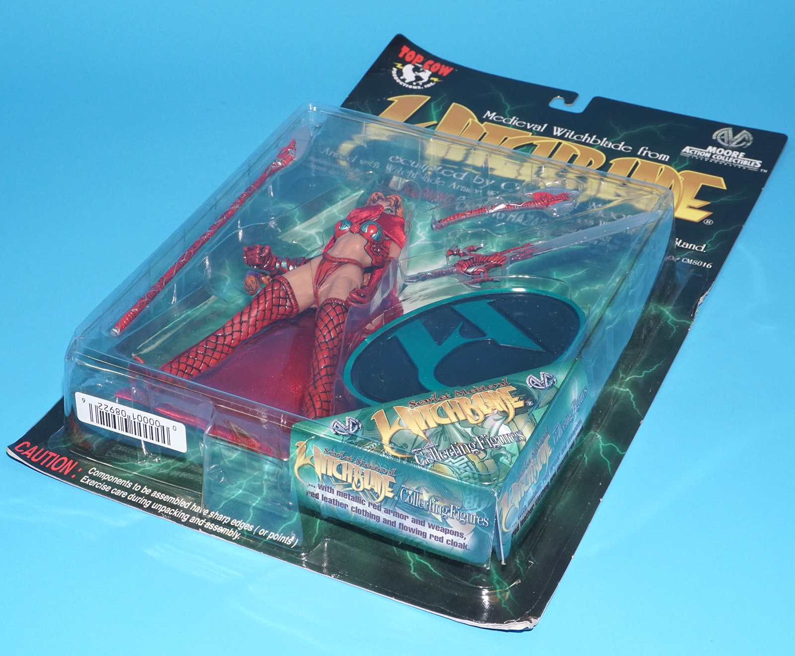 WITCHBLADE MEDIEVAL WITCHBLADE ACTION FIGURE MOC MOSC US CARD 1998 TOP COW - Image 6