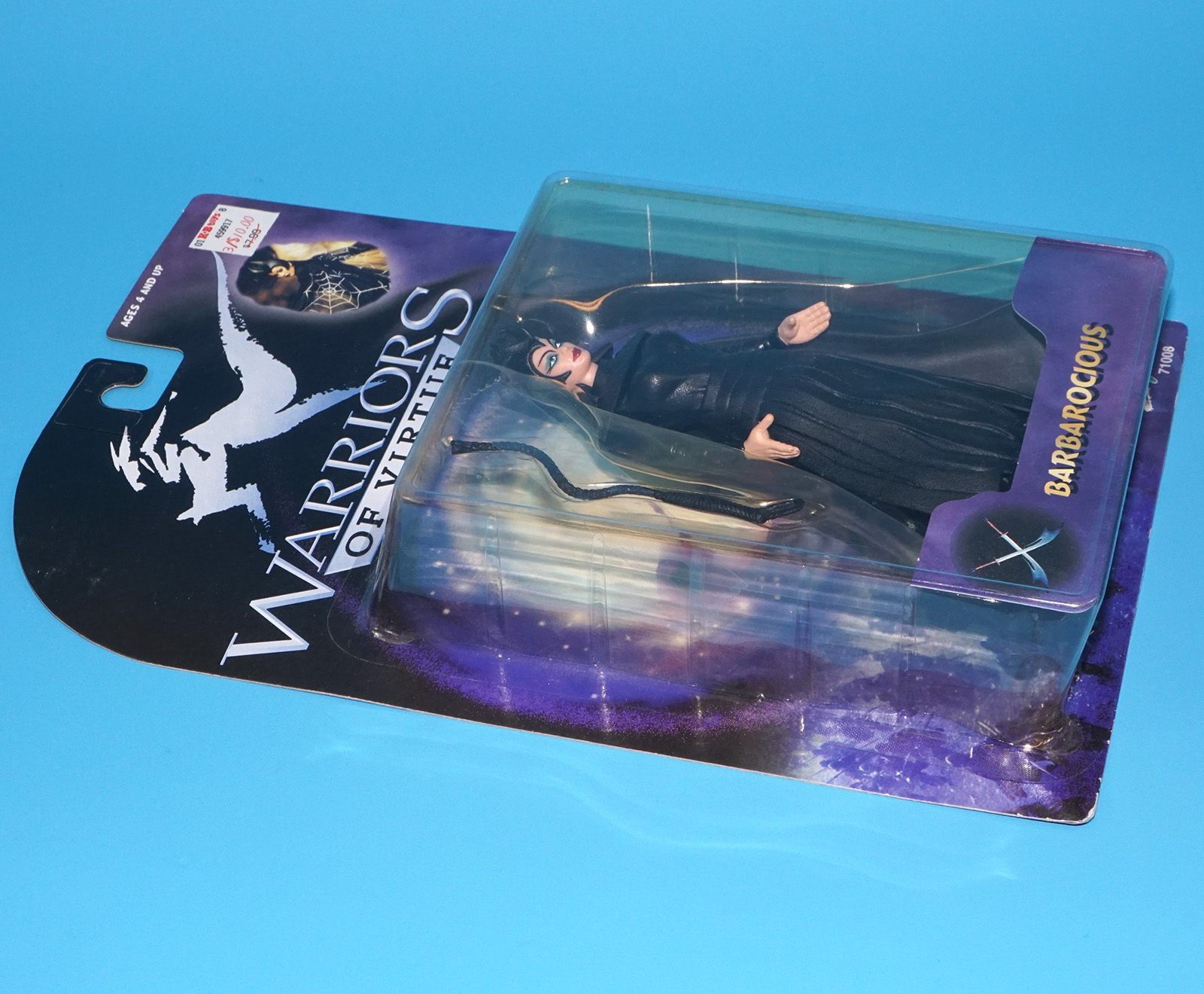 WARRIORS OF VIRTUE BARBAROCIOUS MOC MOSC US CARD 1997 PLAY'EM - Image 3
