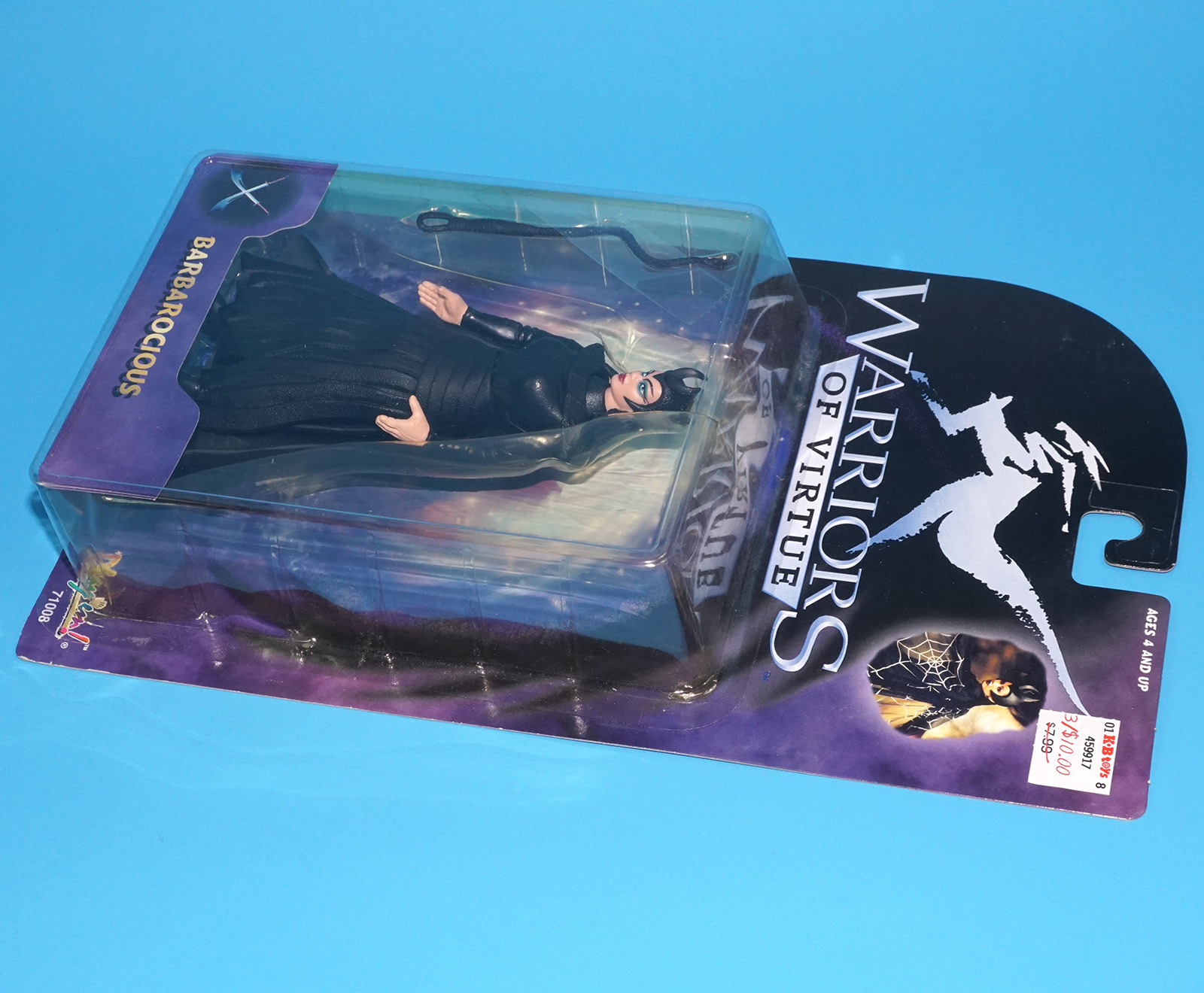 WARRIORS OF VIRTUE BARBAROCIOUS MOC MOSC US CARD 1997 PLAY'EM - Image 5