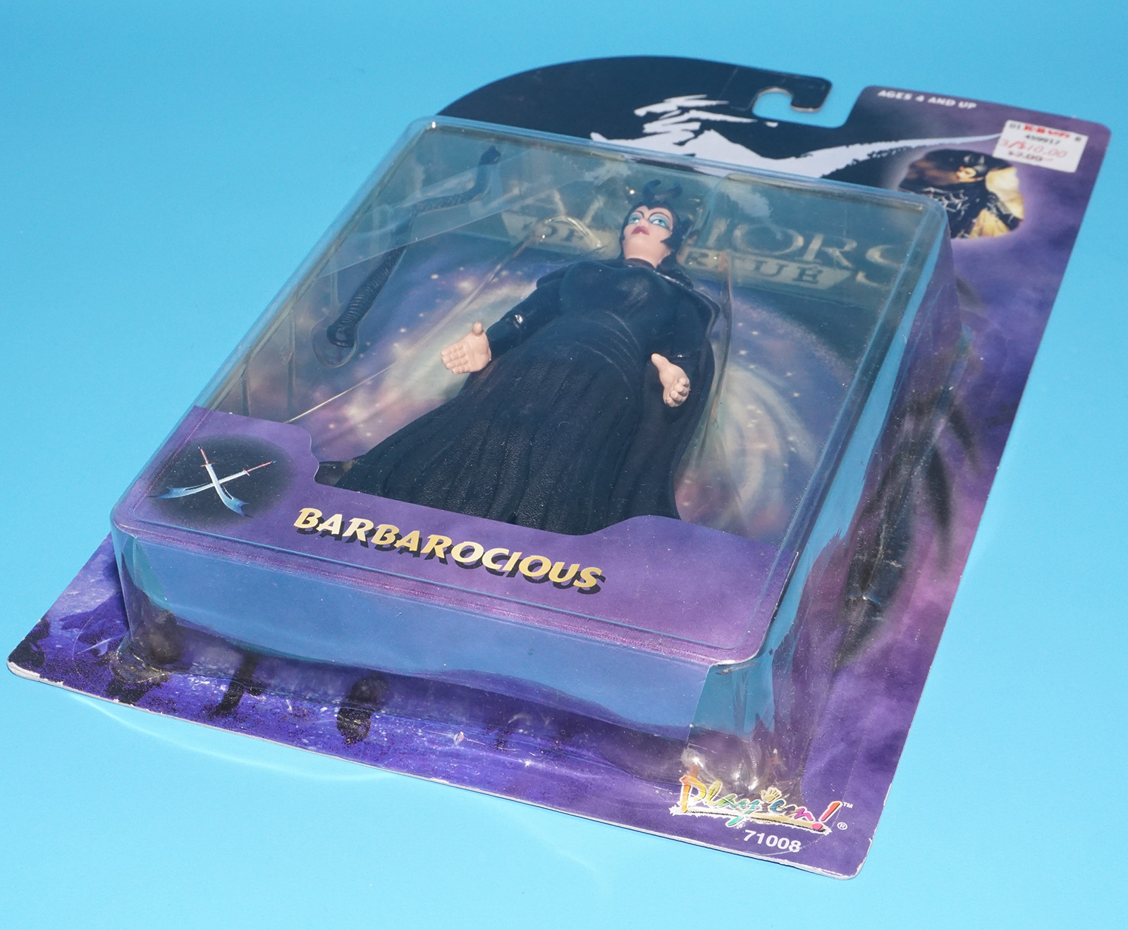 WARRIORS OF VIRTUE BARBAROCIOUS MOC MOSC US CARD 1997 PLAY'EM - Image 6