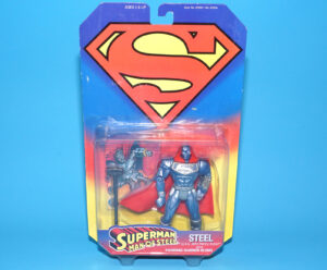 SUPERMAN MAN OF STEEL A.K.A. JOHN HENRY IRONS MOC MOSC US CARD 1995 KENNER
