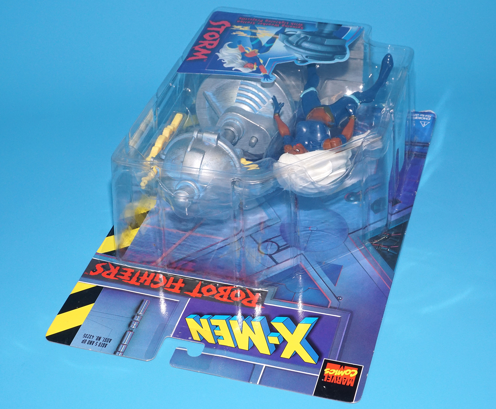 MARVEL X-MEN ROBOT FIGHTERS STORM MOC MOSC US CARD 1997 TOY BIZ - Image 4