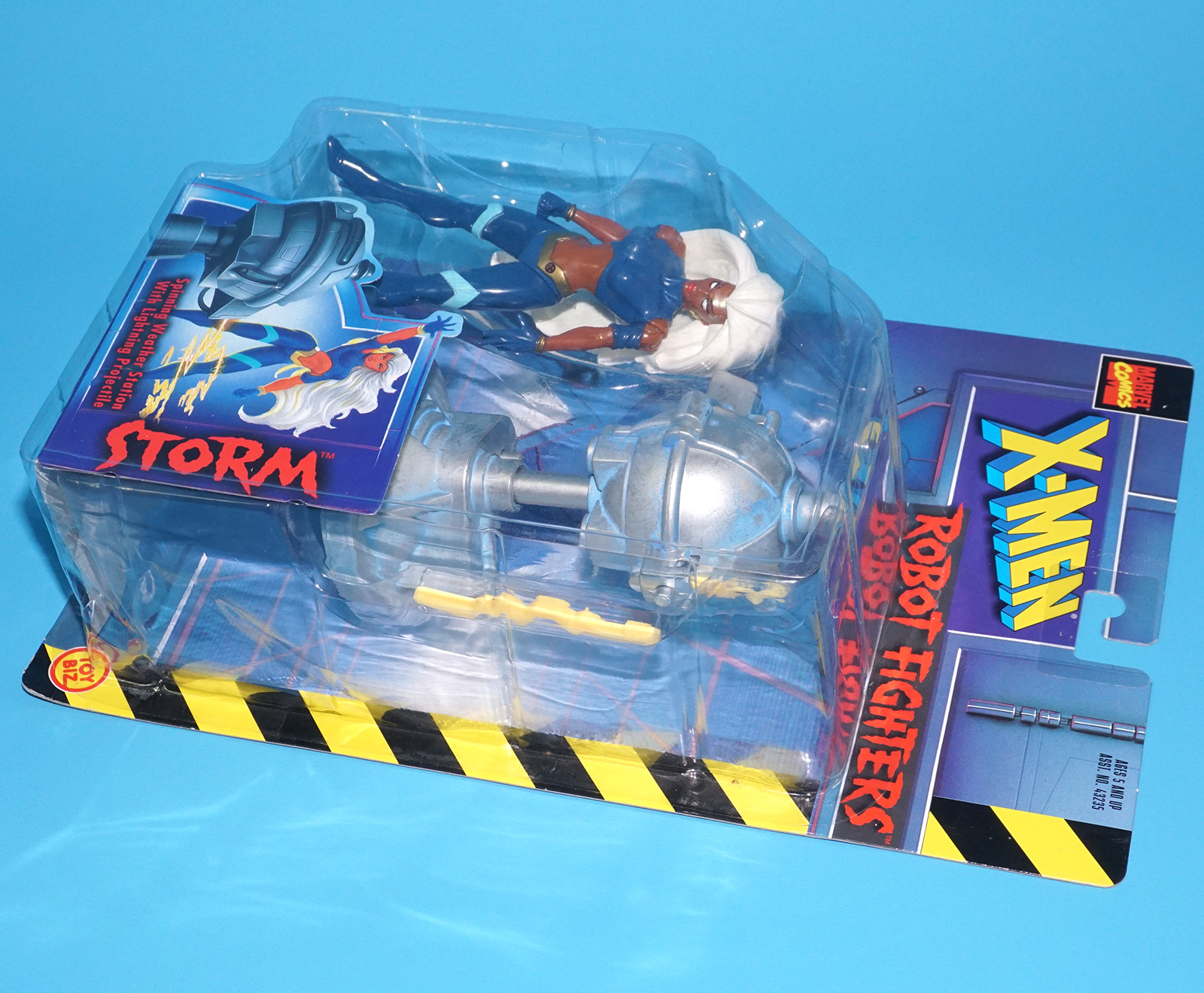 MARVEL X-MEN ROBOT FIGHTERS STORM MOC MOSC US CARD 1997 TOY BIZ - Image 5