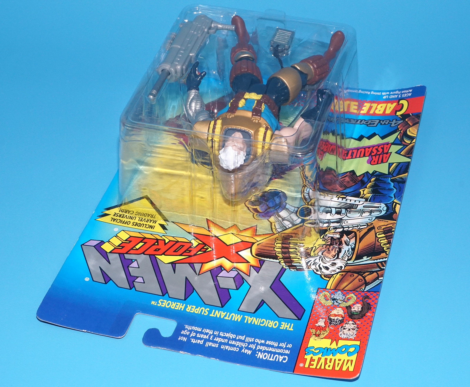 MARVEL X-MEN THE UNCANNY X-FORCE CABLE 4TH EDITION MOC MOSC 1994 TOY BIZ - Image 4