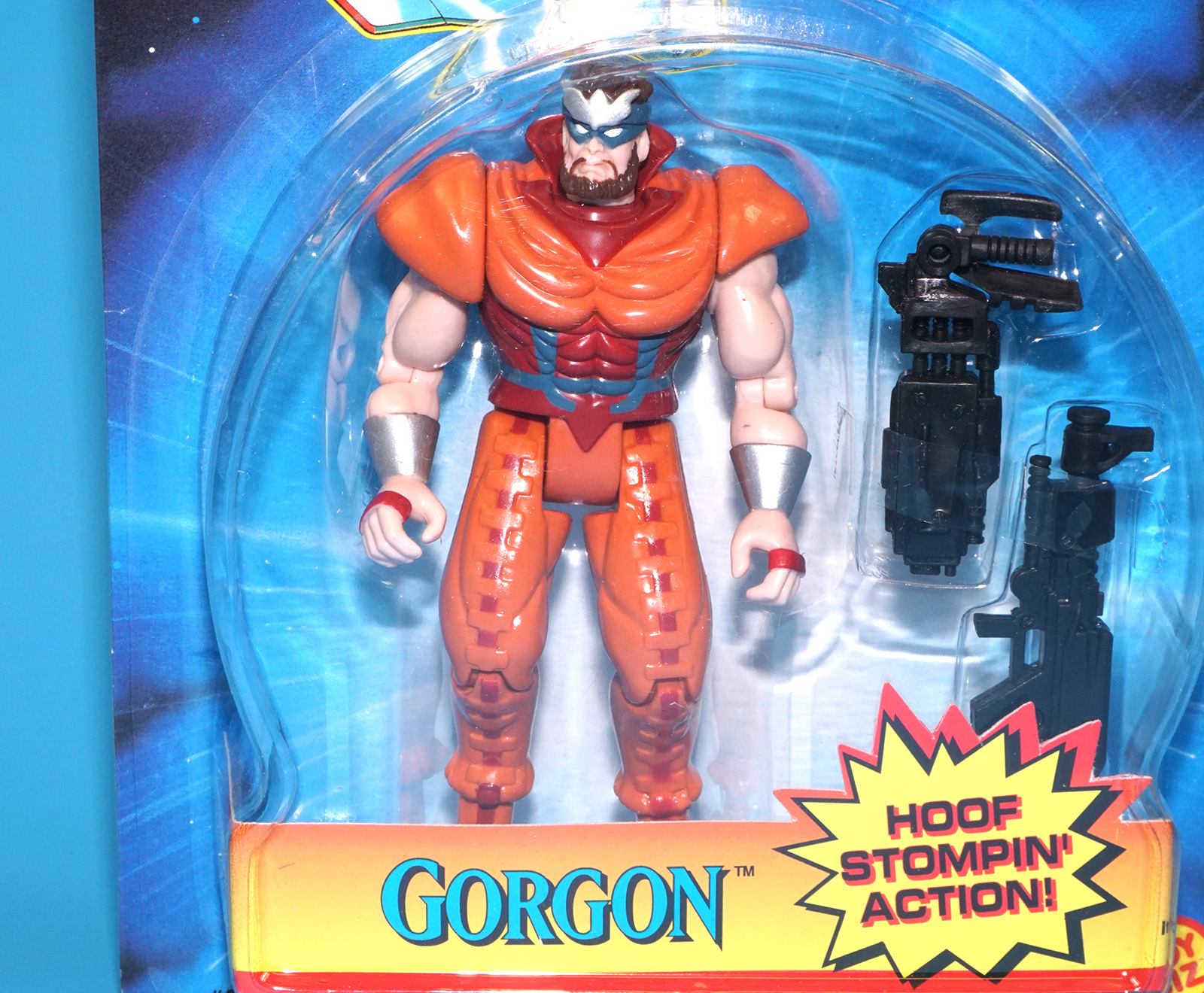 MARVEL COMICS SUPER HEROES FANTASTIC FOUR GORGON MOC MOSC 1995 TOY BIZ - Image 2