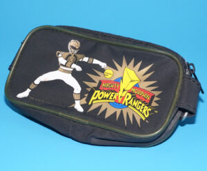 MMPR MIGHTY MORPHIN POWER RANGERS WHITE RANGER FANNY PACK 1995 BANDAI SABAN
