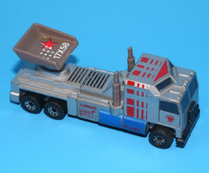 MATCHBOX CONNECTABLES KENWORTH SATELLITE TRUCK 1988 MBX MINIATURES