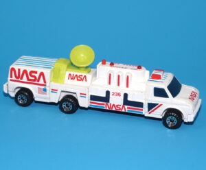 MATCHBOX CONNECTABLES NASA TV VAN 1988 MBX MINIATURES