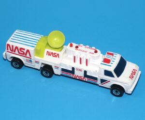 MATCHBOX CONNECTABLES NASA TV VAN 1988 MBX MINIATURES