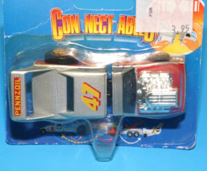 MATCHBOX CONNECTABLES DRAGSTER MUSCLE CAR MOC MOSC EURO CARD 1988 MBX MINIATURES