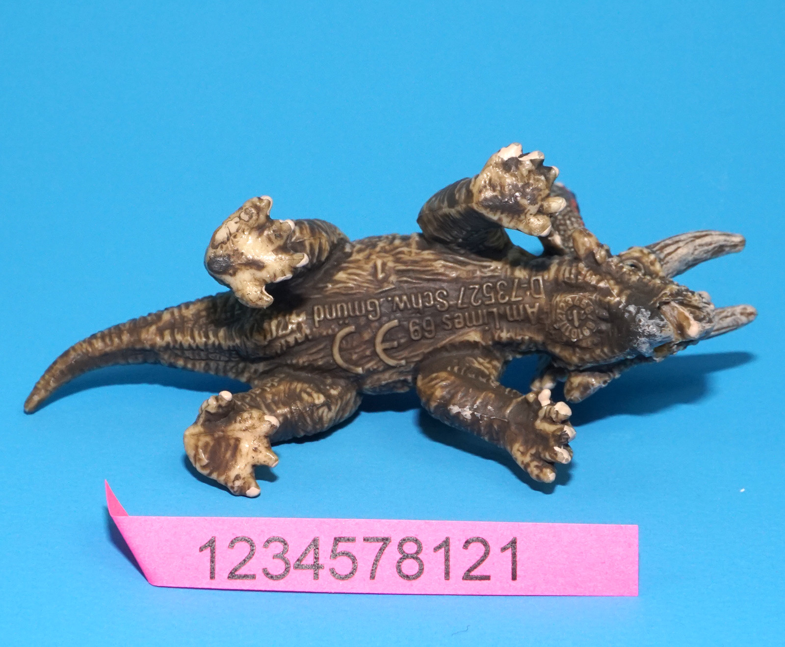 SCHLEICH PREHISTORIC DINOSAUR PENTACERATOPS 14535 2015 GERMANY - Image 4
