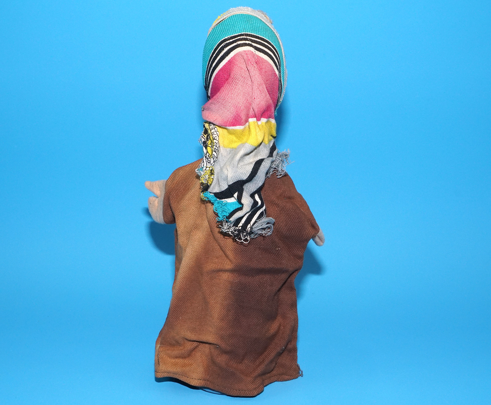 PUNCH & JUDY VINTAGE HAND PUPPET WITCH HEXE 1960s KERSA GERMANY - Image 8