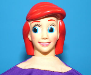 DISNEY HAND PUPPET LOT LITTLE MERMAID ARIEL 2004 ALBERT HEIJN PROMO HOLLAND