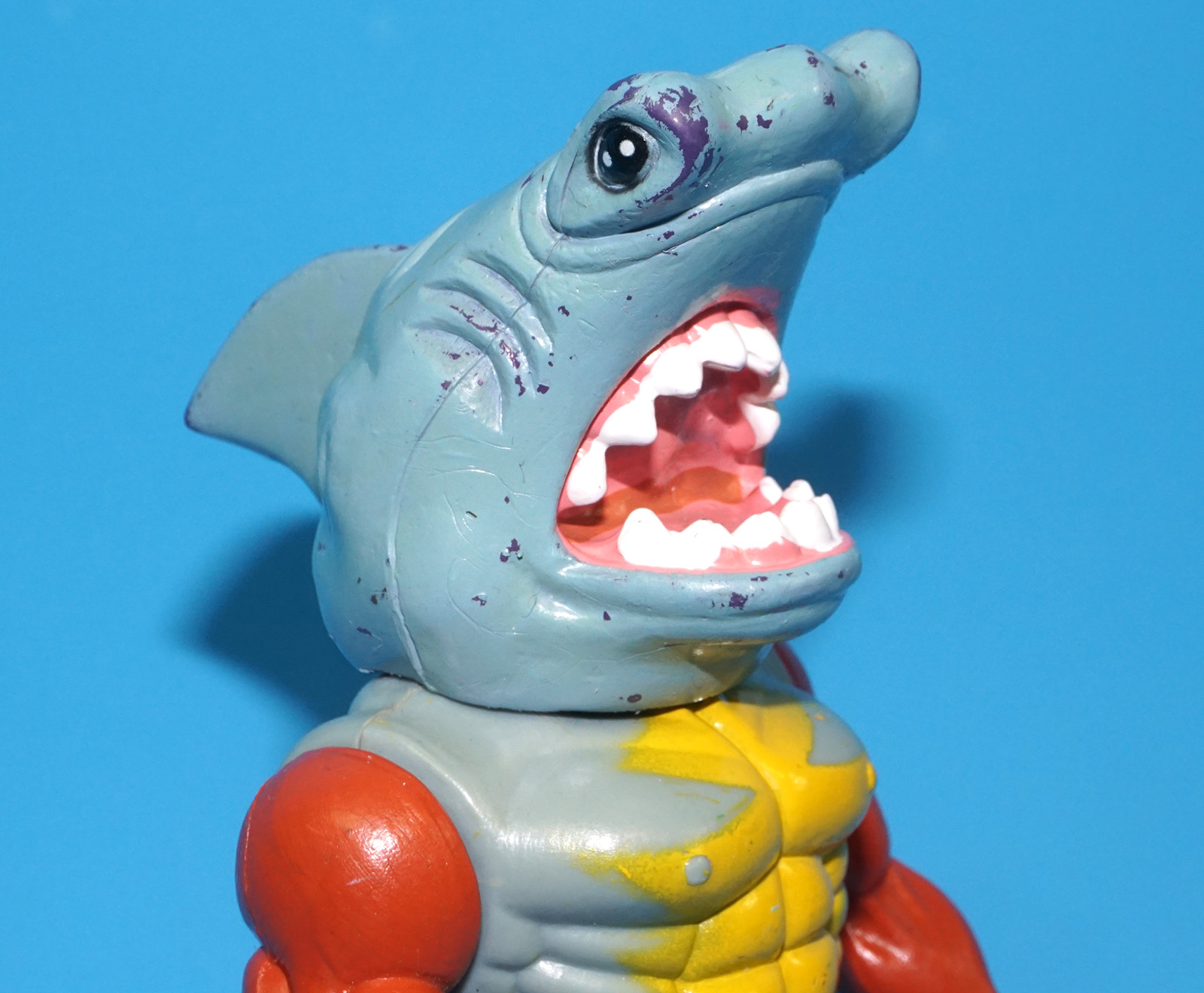 MOTU KO MIGHTY SHARKS HAMMERHEAD 1995 MANNIX STREET SHARKS - Image 5