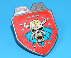 MOTU KO GALAXY FIGHTERS ORIGINAL SPARE PART SHIELD BALTARD BATOON IGUANA 1985 SEWCO REMCO SUNGOLD