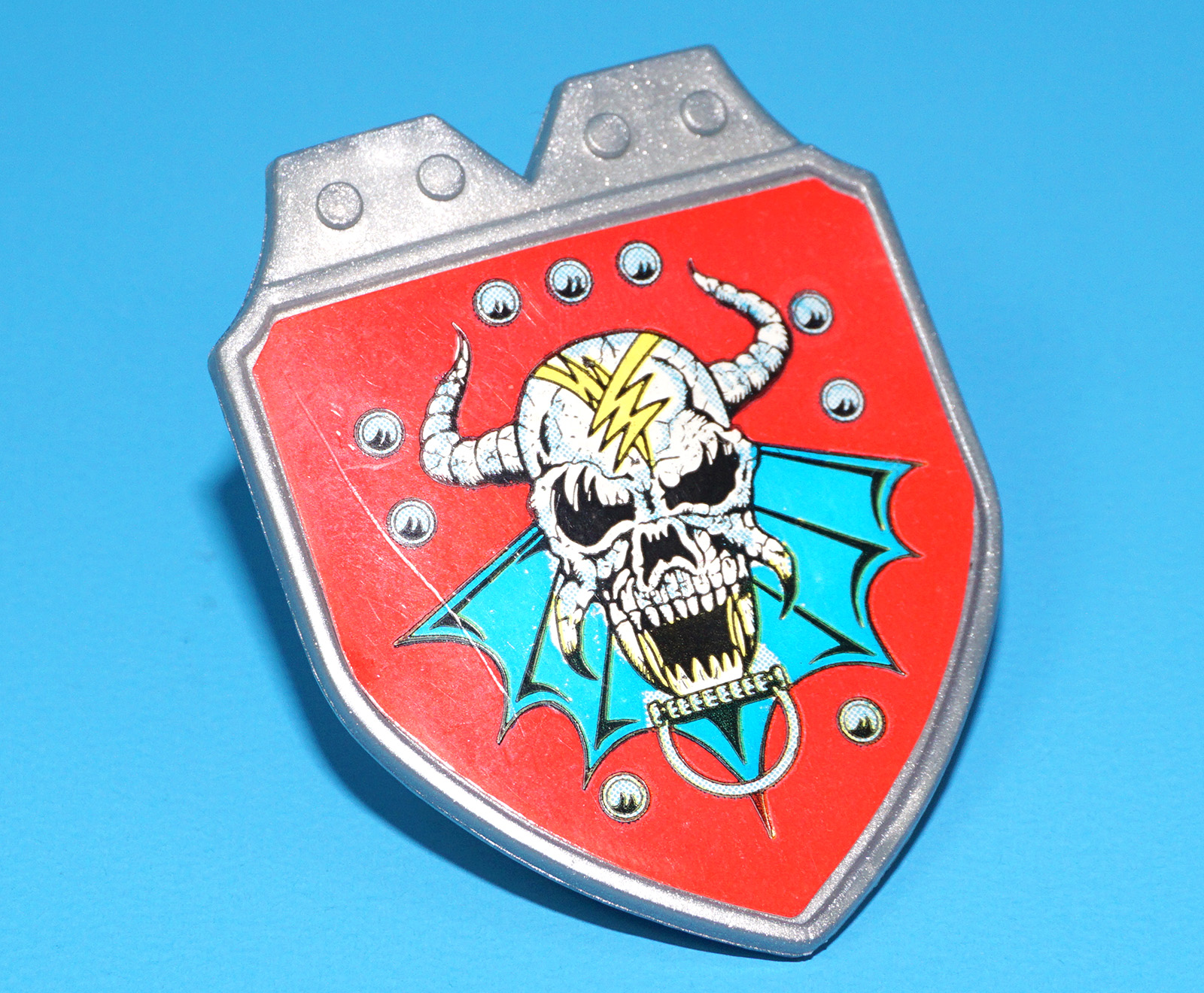 MOTU KO GALAXY FIGHTERS ORIGINAL SPARE PART SHIELD BALTARD BATOON IGUANA 1985 SEWCO REMCO SUNGOLD