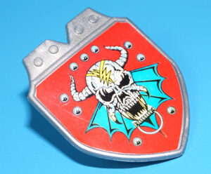 MOTU KO GALAXY FIGHTERS ORIGINAL SPARE PART SHIELD BALTARD BATOON IGUANA 1985 SEWCO REMCO SUNGOLD