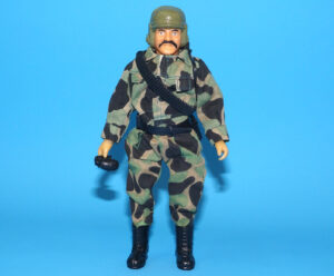 THE MAGNIFICENT TEAM SOLDIER NEAR COMPLETE 1980s TONG IND CO LION ROCK MEGO GI JOE BACKBLAST KO
