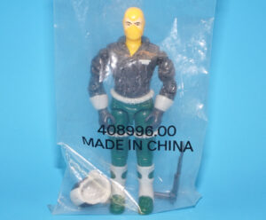 1990 GI JOE DECIMATOR v1 HAMMERHEAD DRIVER MIB SEALED BAG BAGGIE HASBRO